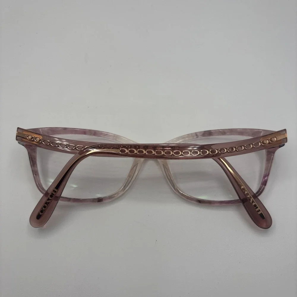COACH HC6181 5656 TRANSPARENT PINK OMBRE EYEGLASSES FRAME 54-17-140mm #D106